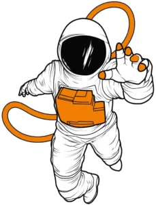 astronaute LCDD