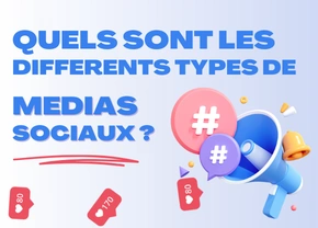 différents types de médias sociaux