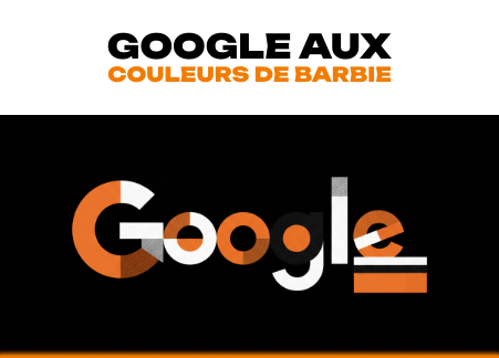 Google aux couleurs de Barbie